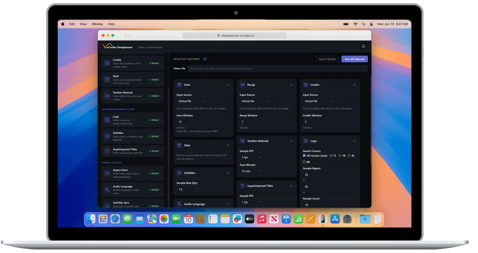 vCoder DeepSense screenshot