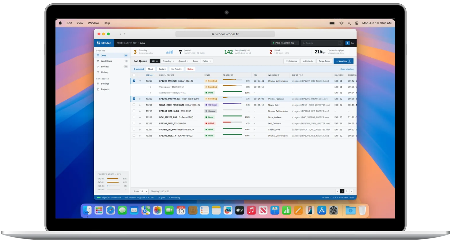 vCoder screenshot